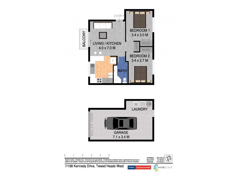 7/198 Kennedy Drive, Tweed Heads West NSW 2485 Floorplan