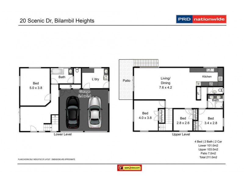 20 Scenic Drive, Bilambil Heights NSW 2486 Floorplan