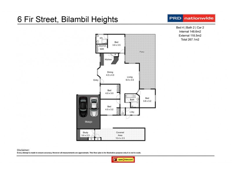 6 Fir Street, Bilambil Heights NSW 2486 Floorplan