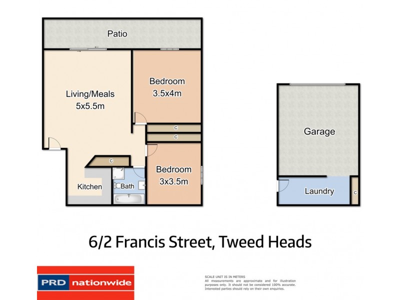 6/2 Frances Street, Tweed Heads NSW 2485 Floorplan