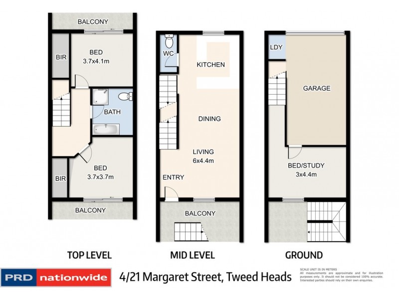 4/21 Margaret St, Tweed Heads NSW 2485 Floorplan