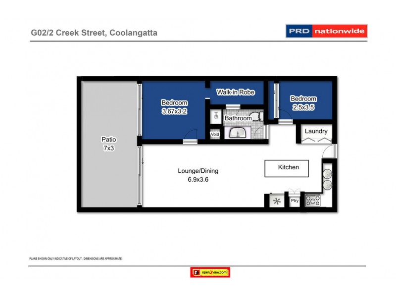 G02/2 Creek Street, Coolangatta QLD 4225 Floorplan