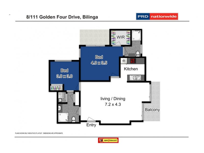 8/111 Golden Four Dr, Bilinga QLD 4225 Floorplan