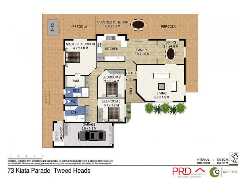 2/73 Kiata Parade, Tweed Heads NSW 2485 Floorplan
