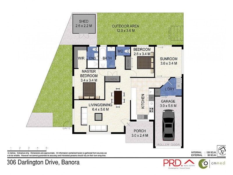 1/306 Darlington Drive, Banora Point NSW 2486 Floorplan