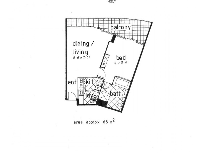 534/6-8 Stuart St, Tweed Heads NSW 2485 Floorplan