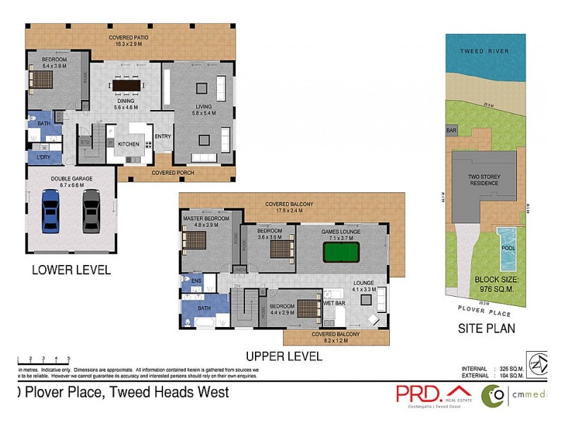 50 Plover Place, Tweed Heads West NSW 2485 Floorplan