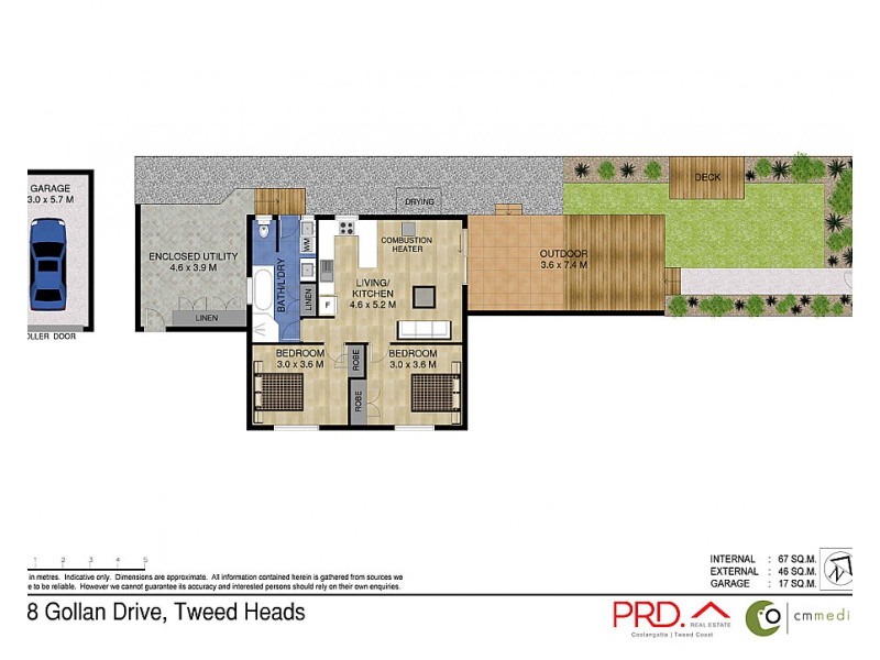 2/8 Gollan Drive, Tweed Heads West NSW 2485 Floorplan