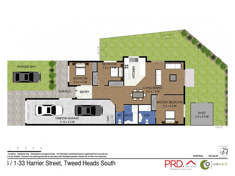 46/1-33 Harrier Street, Tweed Heads South NSW 2486 Floorplan