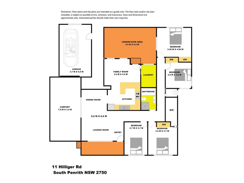 17 Hilliger Road, South Penrith NSW 2750 Floorplan
