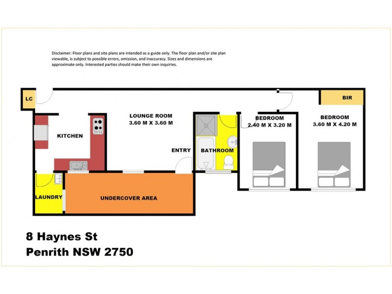8/25 Haynes Street, Penrith NSW 2750 Floorplan