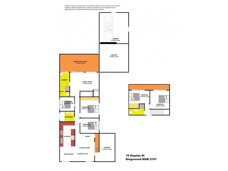 19 Stapley Street, Kingswood NSW 2747 Floorplan