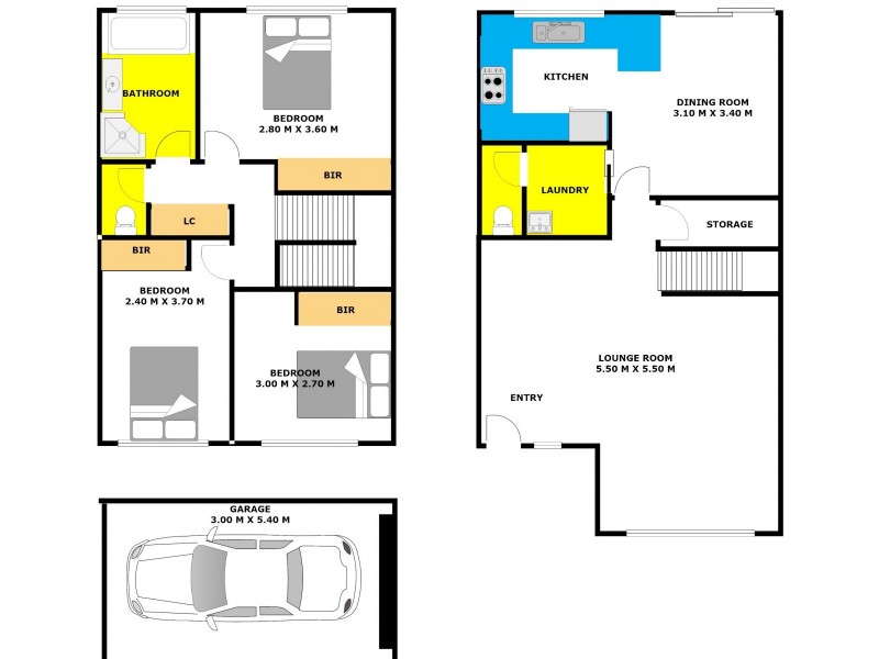 2/39 Preston Street, Jamisontown NSW 2750 Floorplan