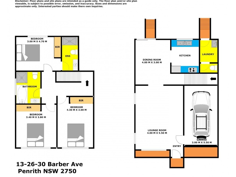 13/26-30 Barber Avenue, Penrith NSW 2750 Floorplan