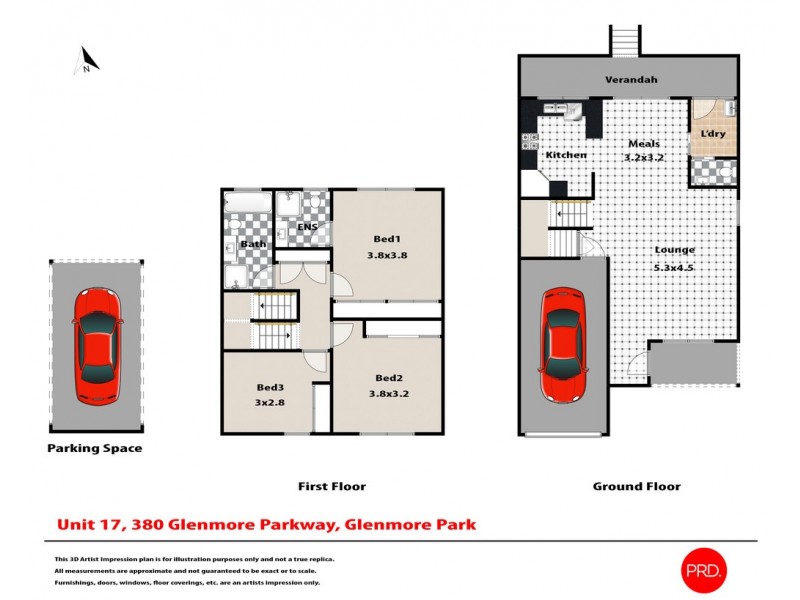 17/380 Glenmore Parkway, Glenmore Park NSW 2745 Floorplan