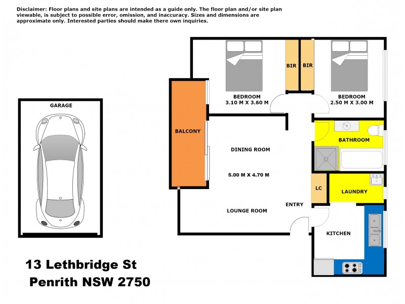 13/132 Lethbridge Street, Penrith NSW 2750 Floorplan