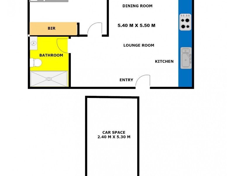 831/1-39 Lord Sheffield Cct, Penrith NSW 2750 Floorplan