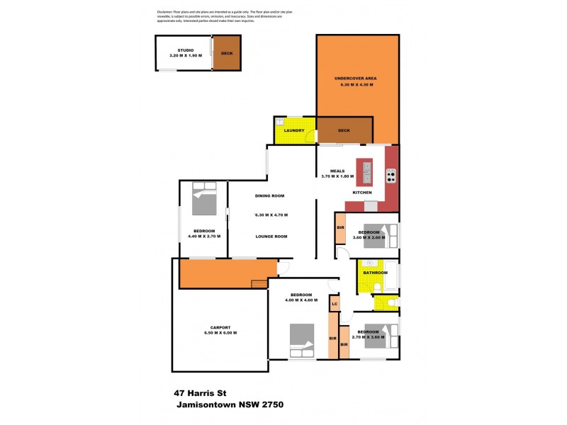 47 Harris Street, Jamisontown NSW 2750 Floorplan