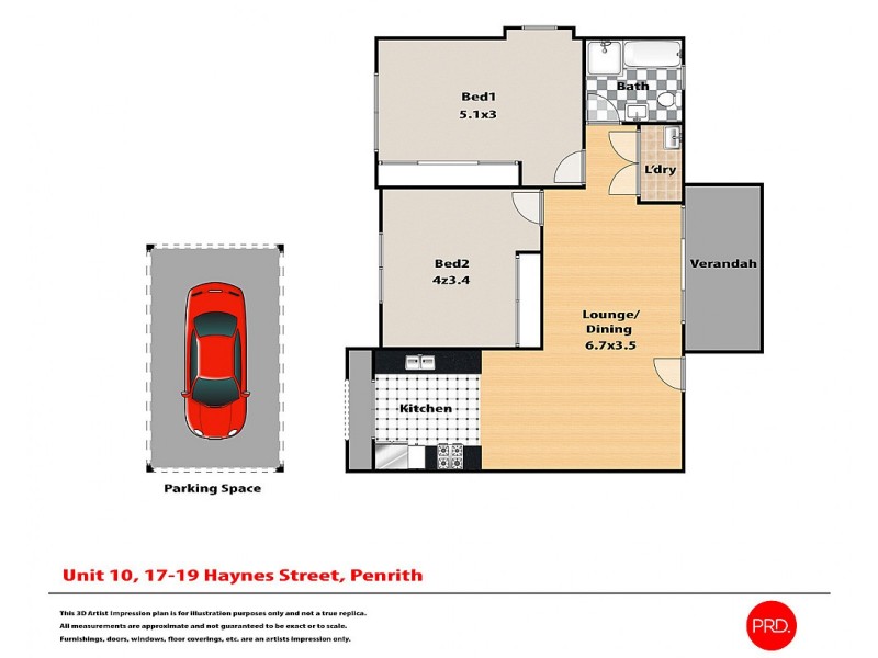 10/17-19 Haynes Street, Penrith NSW 2750 Floorplan