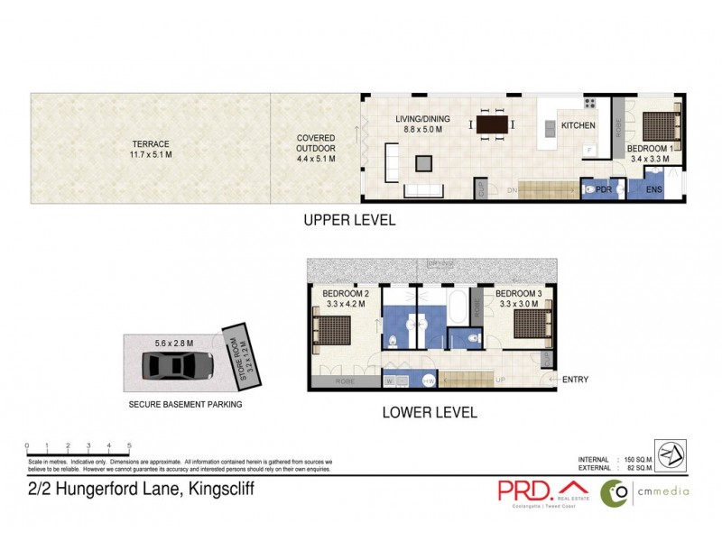 2/2 Hungerford Lane, Kingscliff NSW 2487 Floorplan