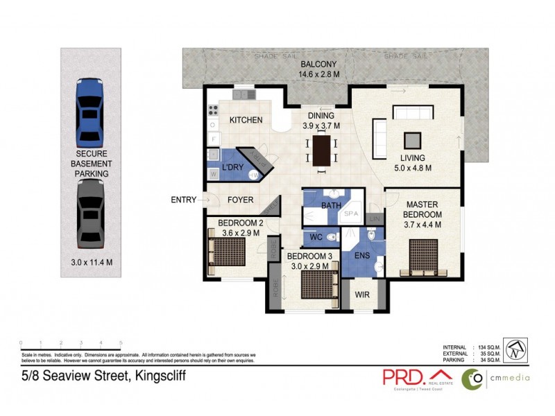 5/8 Seaview Street, Kingscliff NSW 2487 Floorplan