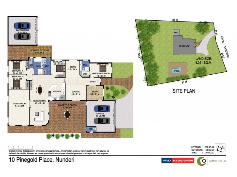 10 Pinegold Place, Nunderi NSW 2484 Floorplan