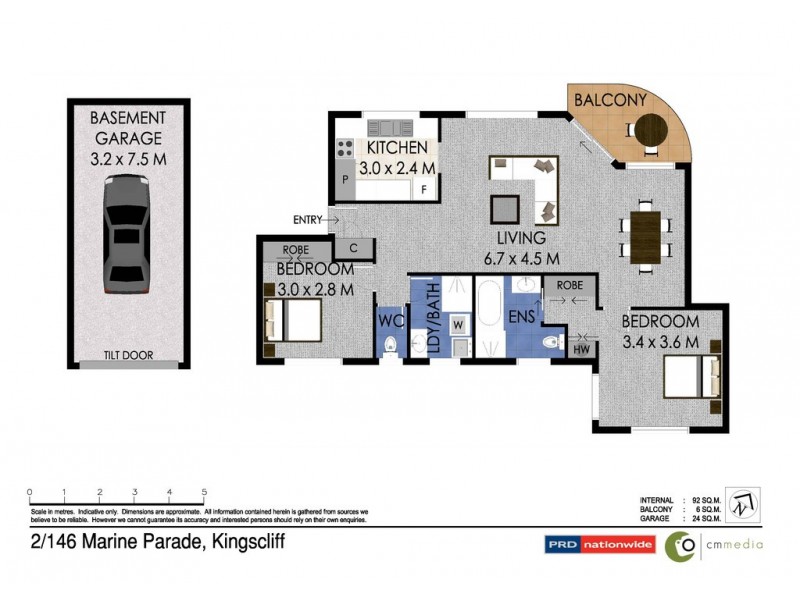 2/146 Marine Parade, Kingscliff NSW 2487