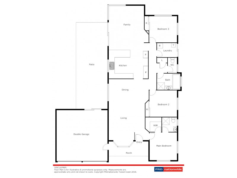 45 John Robb Way, Cudgen NSW 2487 Floorplan