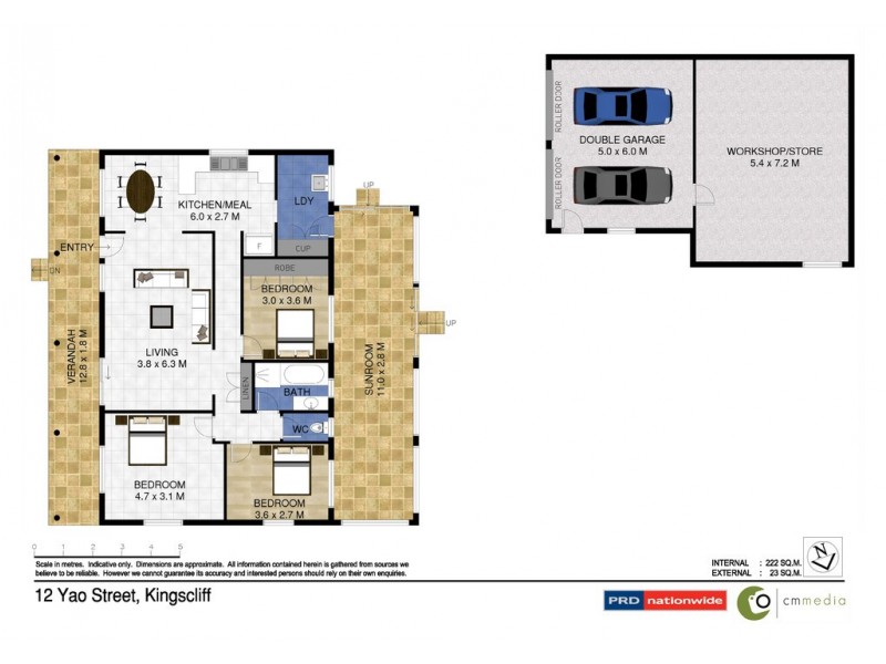 12 Yao Street, Kingscliff NSW 2487 Floorplan
