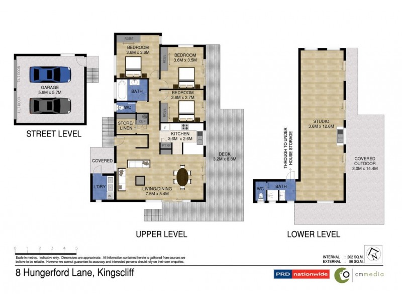 8 Hungerford Lane, Kingscliff NSW 2487 Floorplan