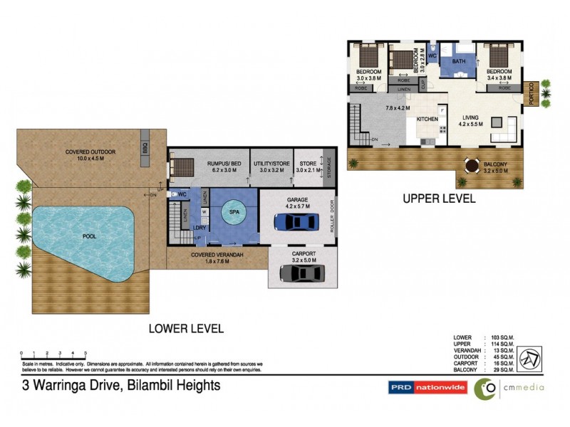 3 Warringa Drive, Bilambil Heights NSW 2486 Floorplan
