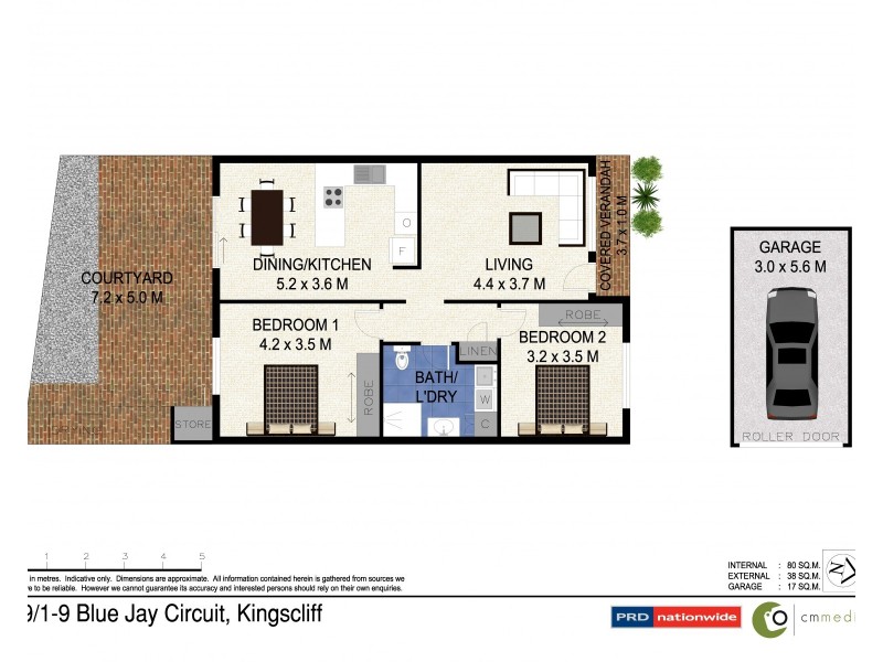 29/1-9 Blue Jay Circuit, Kingscliff NSW 2487 Floorplan