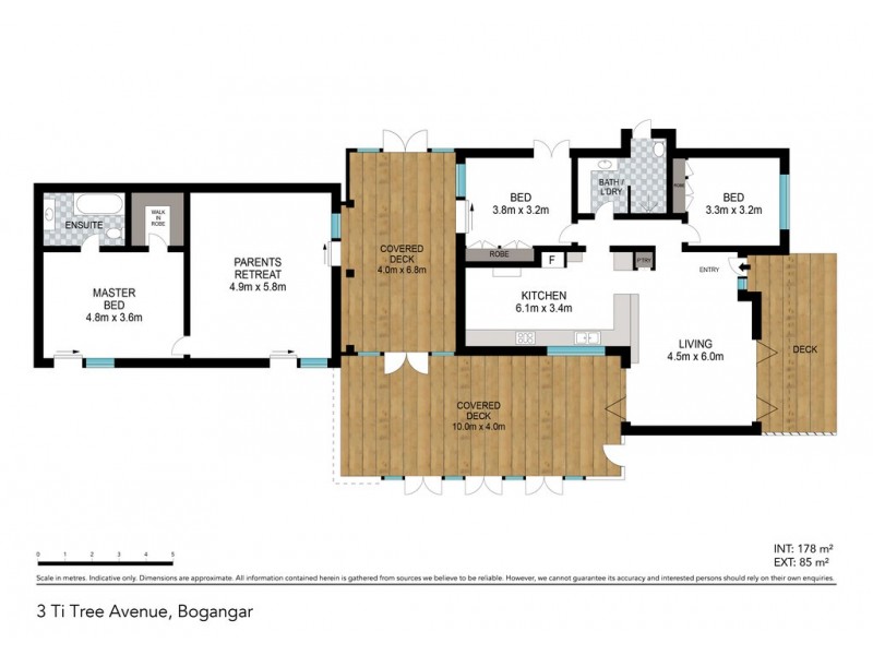 3 Ti Tree Avenue, Bogangar NSW 2488 Floorplan