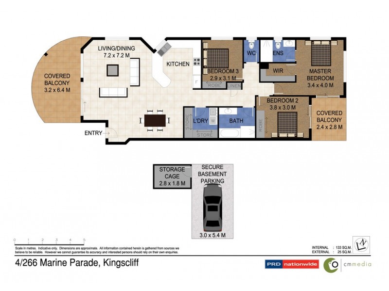 4/266 Marine Parade, Kingscliff NSW 2487 Floorplan