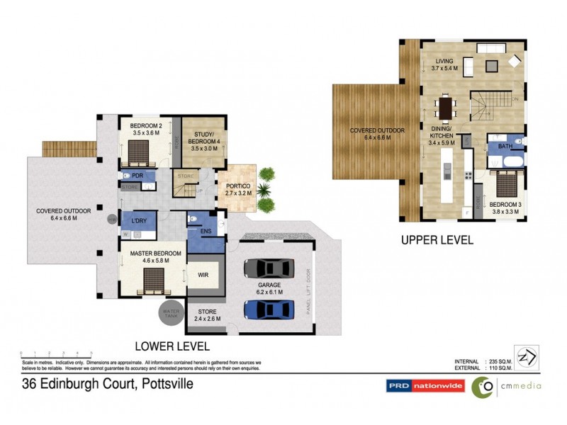 36 Edinburgh Court, Pottsville NSW 2489 Floorplan