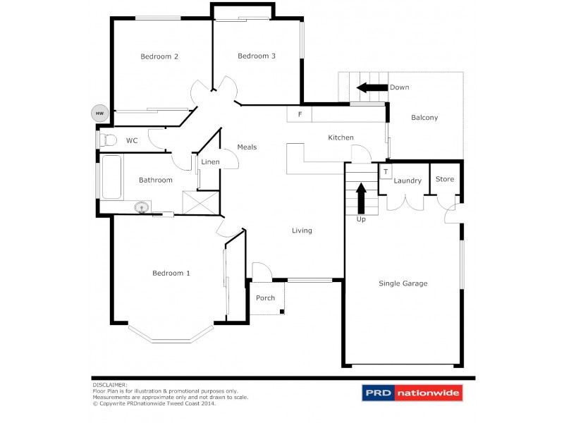 2/85 Lochlomond Drive, Banora Point NSW 2486 Floorplan