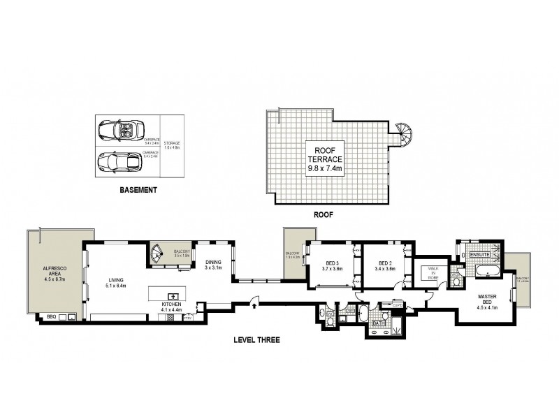 6/13 Murphys Road, Kingscliff NSW 2487 Floorplan
