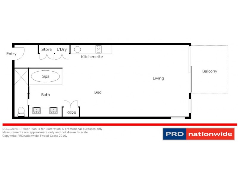 321/9 Dianella Drive, Casuarina NSW 2487 Floorplan