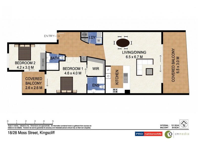 18/28 Moss Street, Kingscliff NSW 2487 Floorplan