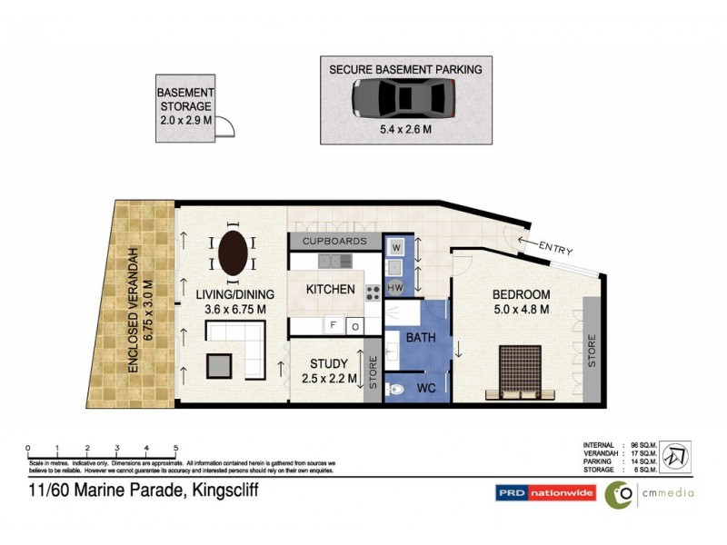11/60 Marine Parade, Kingscliff NSW 2487 Floorplan