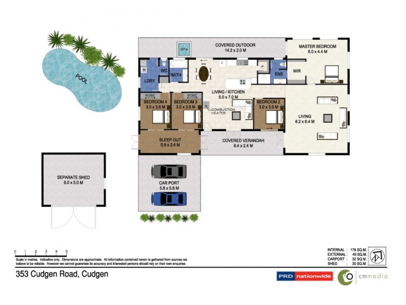 353 Cudgen Road, Cudgen NSW 2487 Floorplan