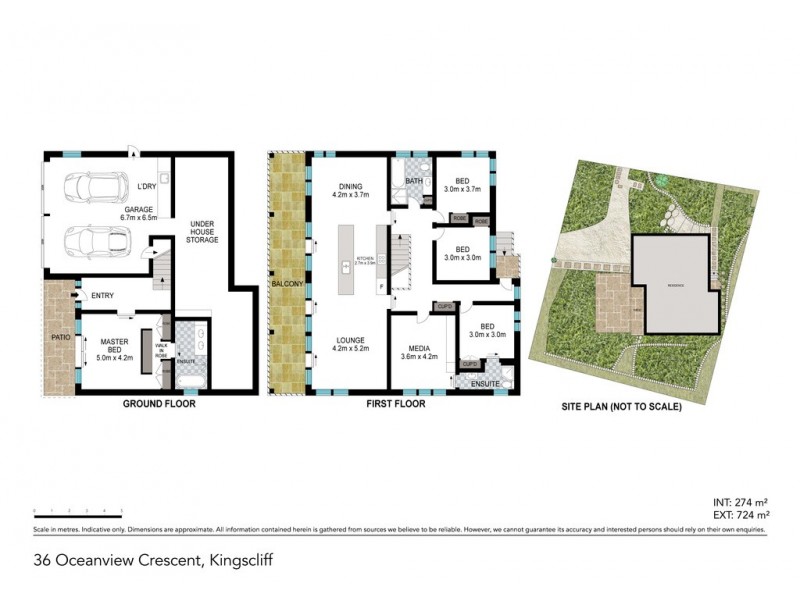 36 Oceanview Crescent, Kingscliff NSW 2487 Floorplan