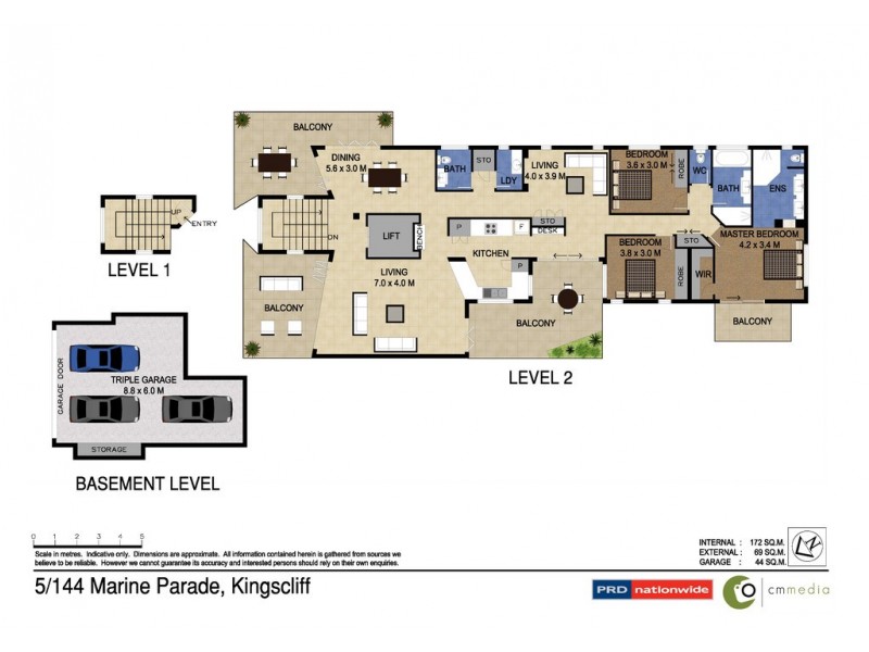 5/144 Marine Parade, Kingscliff NSW 2487 Floorplan