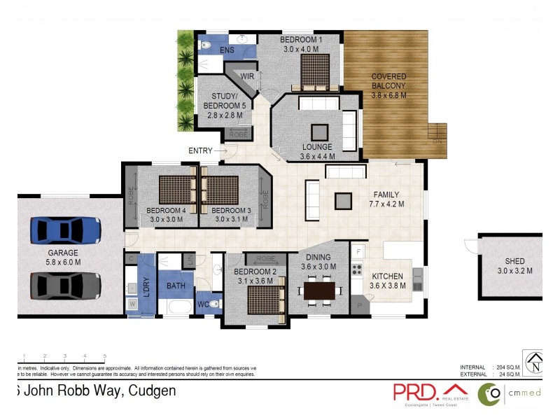 26 John Robb Way, Cudgen NSW 2487