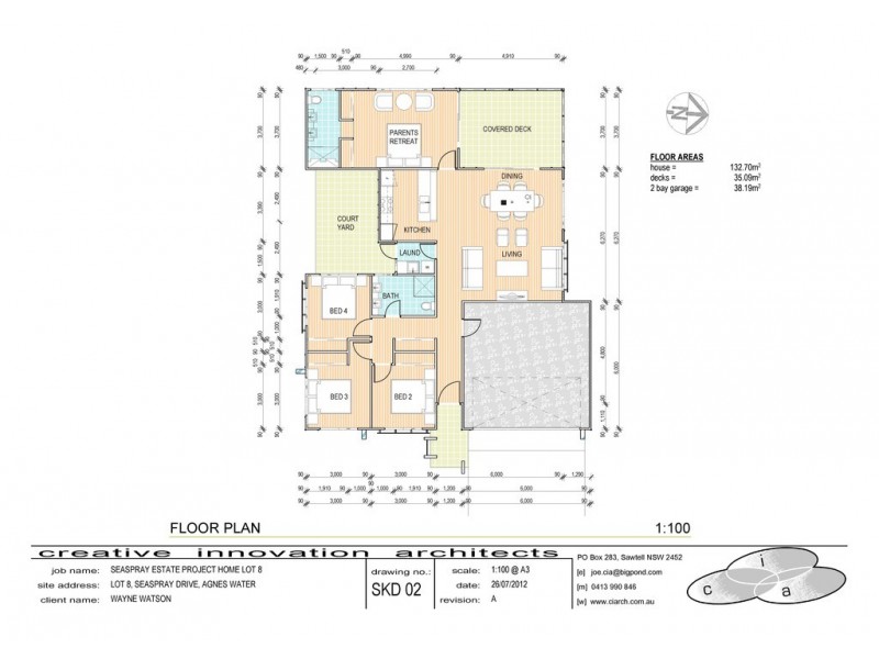 88 Seaspray, Agnes Water QLD 4677 Floorplan