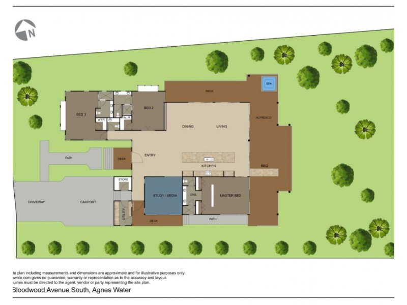 104 Bloodwood Ave South, Agnes Water QLD 4677 Floorplan