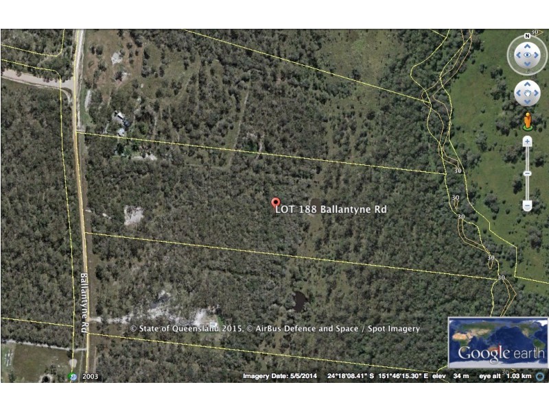 Lot 188 Ballantyne Rd, Captain Creek QLD 4677