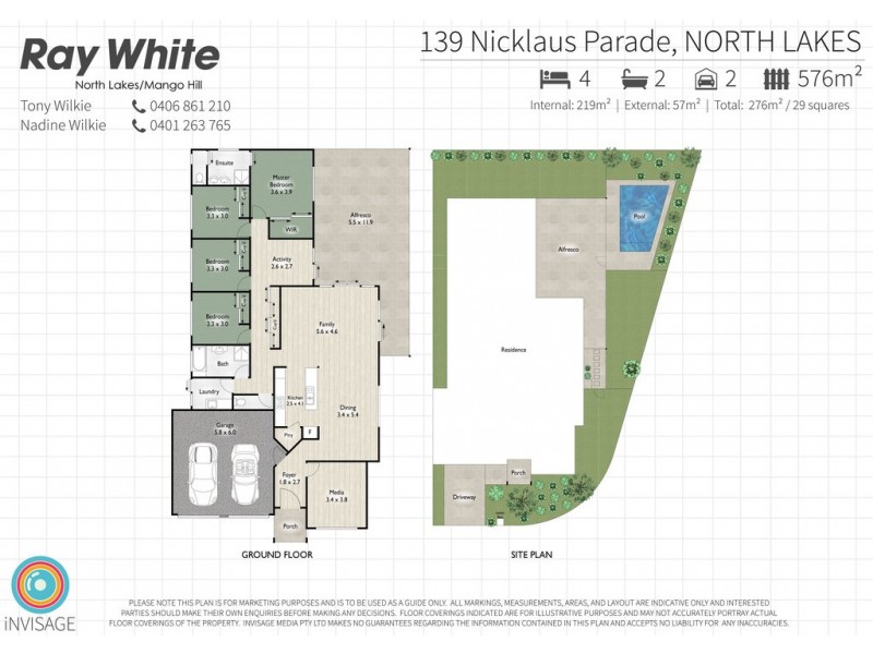 139 Nicklaus Parade, North Lakes QLD 4509 Floorplan