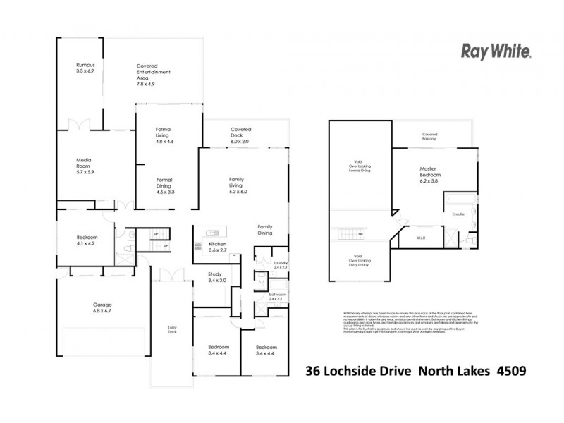 36 Lochside Drive, North Lakes QLD 4509 Floorplan