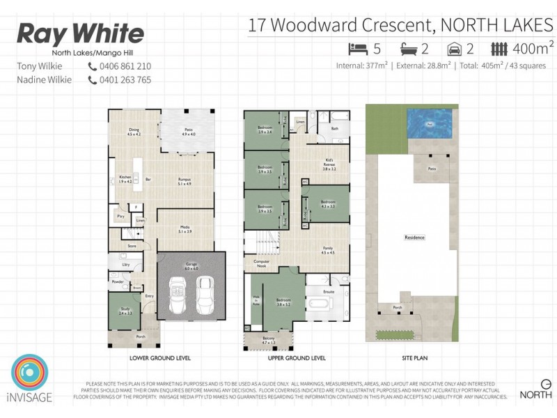 17 Woodward Crescent, North Lakes QLD 4509 Floorplan
